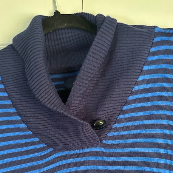 Tommy Hilfiger Navy and Blue Striped Dress - Picture 3 of 7